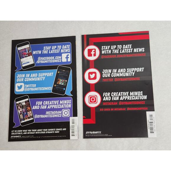 Dynamite Comics Red Sonia Featuring Vampirella Lot Of 5 NM - Picture 3 of 8